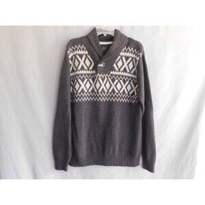 Outpost Sweater Men's Gray Soft Long Sleeve Sweater Size XL